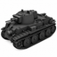 SSMODEL 1/72 1/144 Multi Scale 10TP Tank Resin Model Kit TSS0548