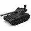 SSMODEL 1/72 1/144 Multi Scale AMX-13/90 French Light Tank Resin MODEL TSS0370