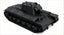 SSMODEL 1/72 1/144 Multi Scale KV-1 pre-serial prototypes tank MODEL kit TSS0146
