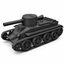 SSMODEL1/72 1/144 Multi Scale BT-2-203 Tank Resin Model Kit TSS0579