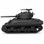 SSMODEL 1/72 1/144 Multi-Scale M4A1 76W Sherman US WWII Tank MODEL KIT TSS0208
