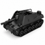 SSMODEL 1/72 1/144PVKV m43 Pansarvarnskanonvagn m43 Tank Resin Model Kit TSS0914