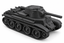 SSMODEL 1/72 1/144 Multi Scale BT-7-203Soviet Fictional Light Tank MODEL TSS0483
