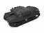 SSMODEL 1/72 1/144 Multi Scale Semovente M43 105/25 Italy WW2 Tank MODEL TSS1345