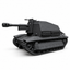 SSMODEL 1/72 1/144 10.5cm leFH 16FCM WWI Tracked Vehicle Resin MODEL KIT TSS0736