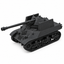 SSMODEL 1/72 1/144 M3A3 with Pak 40 Yugoslav light tank Resin Model Kit TSS0269