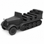 SSMODEL 1/72 1/144 Sd.Kfz.7 Mittlerer Zugkraftwagen 8t Resin MODEL KIT TSS0943