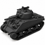 SSMODEL1/72 1/144 Multi-Scale M4A2 Sherman (early) US medium TANK Model TSS0217
