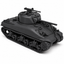 SSMODEL 1/72 1/144 Multi-Scale M4A1 Sherman Early US Medium Tank MODEL TSS0205