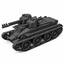 SSMODEL 1/72 1/144 Multi Scale BT-4-76 Fictional Soviet tank Model Kit TSS0155
