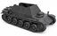 SSMODEL 1/72 1/144 Multi Scale 43M Lehel tank Resin Model Kit TSS0254