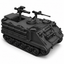 SSMODEL1/72 1/144 Multi Scale M150 Giraf APC Tank Resin MODEL KIT TSS0242