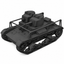 SSMODEL 1/72 1/144 Multi Scale T-26 mod1931 with radio tank Resin Model TSS0059