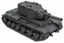SSMODEL 1/72 1/144 Multi Scale KV-2 with N.V.Kurin turret tank MODEL kit TSS0108