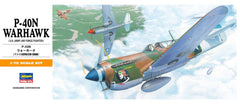Hasegawa 00139 Curtiss P-40N Warhawk 1/72 Scale Plastic Model Kit