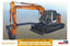 Hasegawa 66111 1/35 Hitachi Excavator Zaxis 135US Cutter Heads