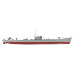 RHWS024S Military Model Kit Full Hull USSR Project 161/161M ARMORED GUN BOATS