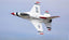 Hasegawa 02495 1/72 US F-16C (Block 52) Fighting Falcon “Thunderbirds” w/ Patch