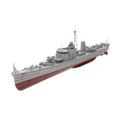 RHWS012S IJN Type K-7 No.4 Submarine Chaser Kusentei Full Hull