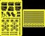 Rainbow PE 1/700 IJN Torpedo Skid-Beam I (Destroyer) RB7044