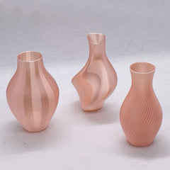 LYTP6501 C/E//F/G/H/J/K 1/6 1/12 Scale Art Vases Lot of 3 Dollhouse Miniature Mini Diorama Decor Garden BJD Ornamental