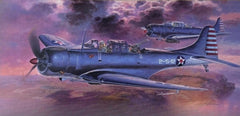 Hasegawa 09119 1/48 SBD-3 Dauntless Model Airplane Kit