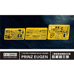 Flyhawk FH700001 1/700 WWII German Naval Cruiser Prinz Eugen For TAMIYA 31805