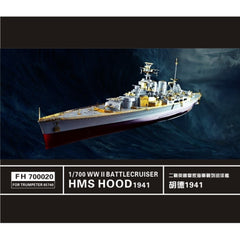 Flyhawk FH700020 1/700 WWII RN BattleCruiser HMS Hood 1941 For Trumpeter 05740