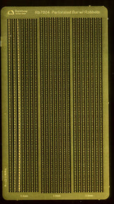 Rainbow RB7004 1/700Detail Up Perforated bar w/ rabbets