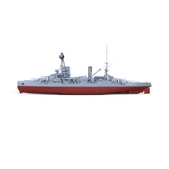 SSMODEL 526S Military Warship Model Kit France Navy Bretagne Battleship