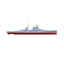 SSMODEL 543S Military Warship Model Kit Italy Navy Zara Class Heavy Cruiser Pola