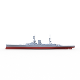 SSMODEL 594S Military Model Kit HMS Glorious Battlecruiser Full Hull