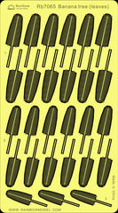 Rainbow RB7065 1/700Detail Up Basho Tree (leaves)