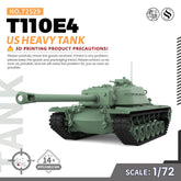 SSMODEL 529 Military Armoured Model Kit US T110E4 Heavy Tank