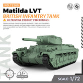 SSMODEL 569 Military Model Kit British Matilda LVT Infantry Tank