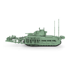 SSMODEL 574 Military Armoured Model Kit British Matilda Tank Minesweeper