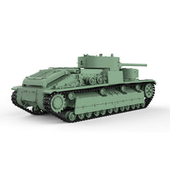 SSMODEL 584 Military Armoured Model Kit Soviet T-28B (F30) Medium Tank