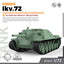 SSMODEL 745 Military Armoured Model Kit Sweden Infanterikanonvagn Ikv.72