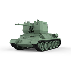 SSMODEL 751 Military Armoured Model Kit Soviet T-34 Anti Aircraft Tank
