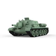SSMODEL 754 Military Armoured Model Kit Soviet SU-122 Tank Destroyer