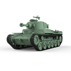 SSMODEL 821 Military Armoured Model Kit Japan Type 97 Chi-Ha Short 12cm Gun Tank