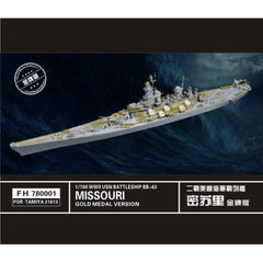 Flyhawk FH780001 1/700 WW II USS Battleship Missouri For Tamiya 31613