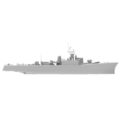 RHWS028 Military Model Kit Water Line HMCS Terra Nova DDE 229