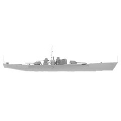 RHWS025 Military Model Kit Water Line USSR Project 186 ARMORED GUN BOATS