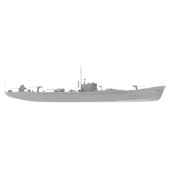 RHWS024 Military Model Kit Water Line USSR Project 161/161M ARMORED GUN BOATS