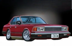 Fujimi 04717 ID-50 Nissan Cedric/Gloria Turbo (430) 1/24 Scale Plastic Model Kit