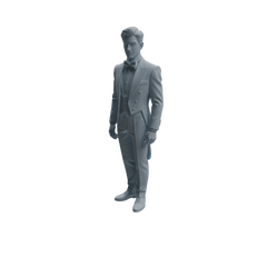 Detail view of MRY-SFW LYTR1049 Magician Formal Attire Character Modern Model 3 pcs Model