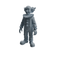 Detail view of MRY-SFW LYTR1055 Carnival Clown Style Character Modern Model 4 pcs Model