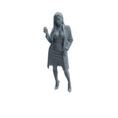 Detail view of MRY-SFW LYTR1000 Female Doctor Character Model Modern 4 pcs Model