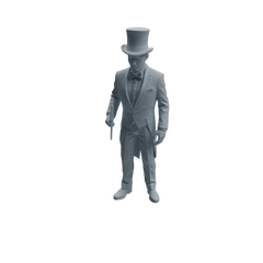 Detail view of MRY-SFW LYTR1045 Magician Performance Character Modern Model 3 pcs Model